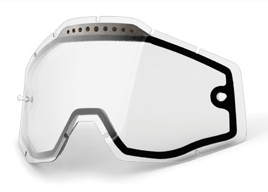 100% Vented Dual Pane Lens for Racecraft/Accuri/Strata Goggles