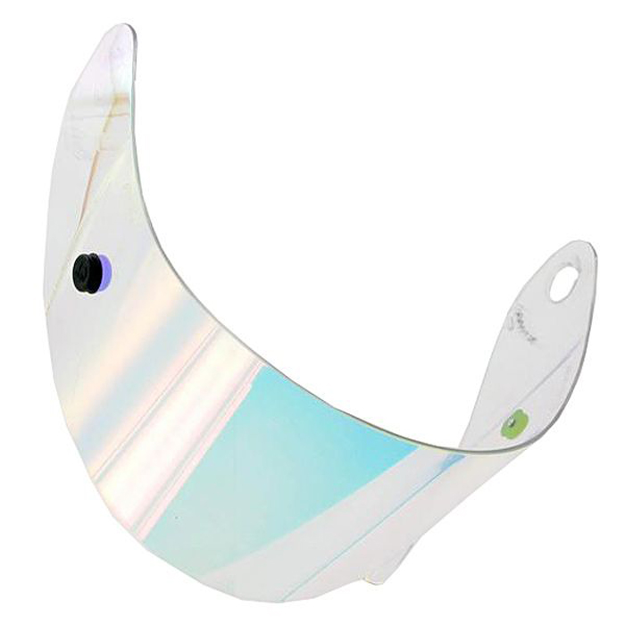 AGV Replacement Visor/Shield for GP-Tech/T-2 Helmet (Iridium Rainbow Anti-Scratch )