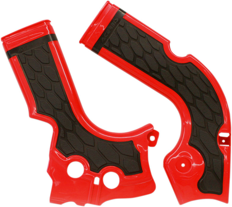 ACERBIS X-Grip Frame Guards (Red/Black)