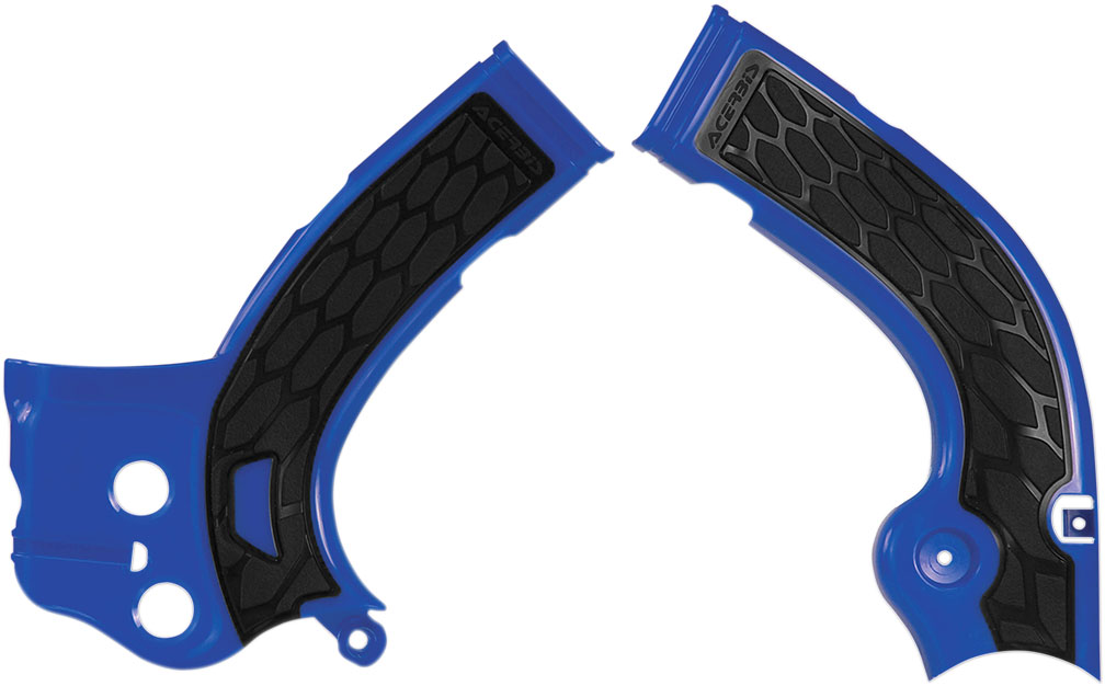 ACERBIS X-Grip Frame Guards (Blue/Black)