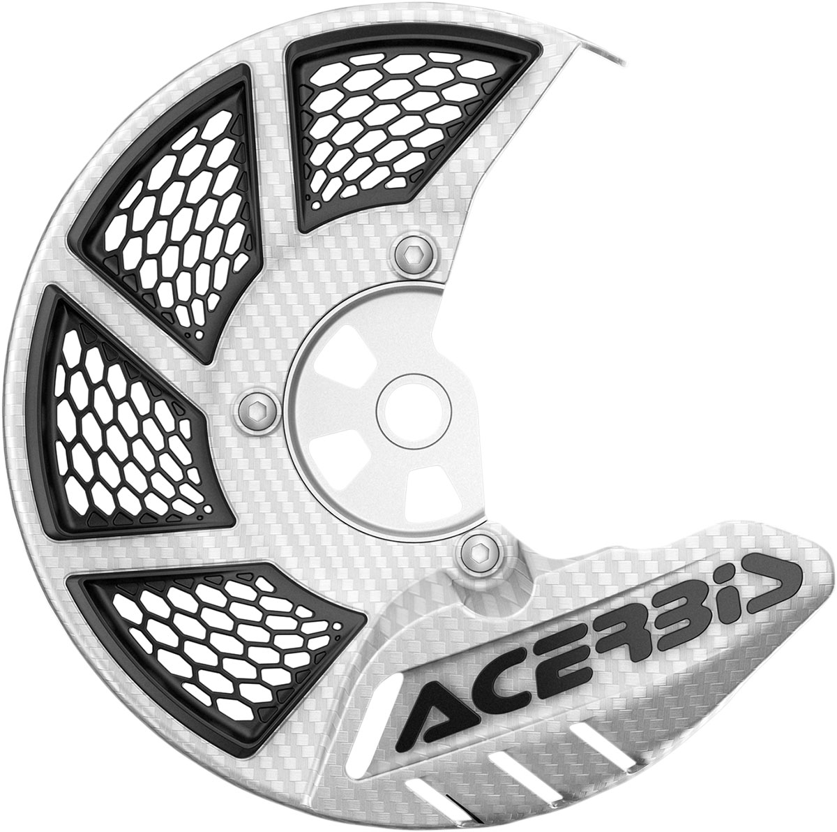 ACERBIS X-Brake Vented Front Disc Cover (White/Black)