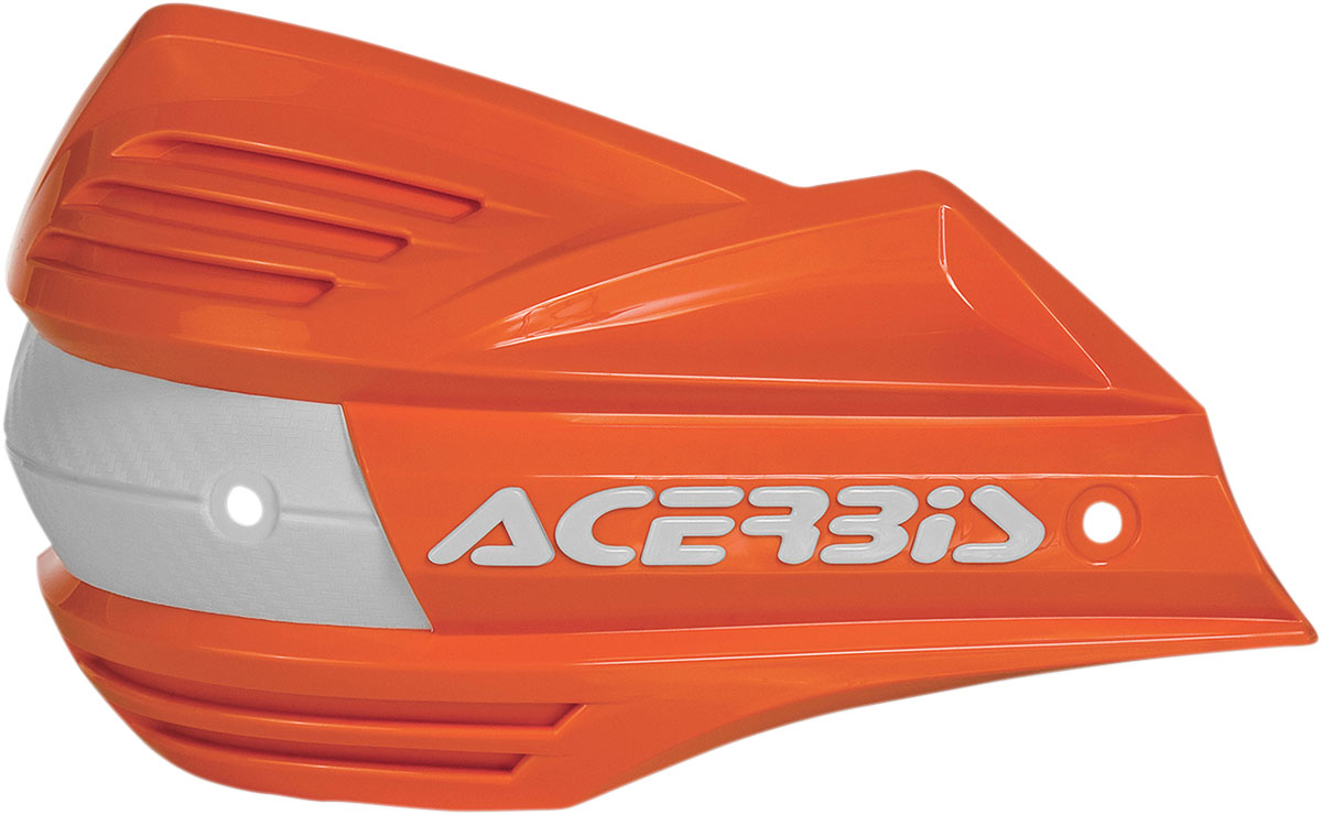 ACERBIS Replacement Plastic Shield for X-Factor Handguards (Orange/White)