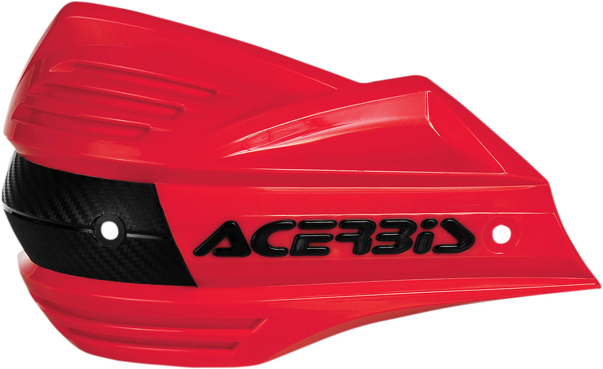 ACERBIS Replacement Plastic Shield for X-Factor Handguards (Red)