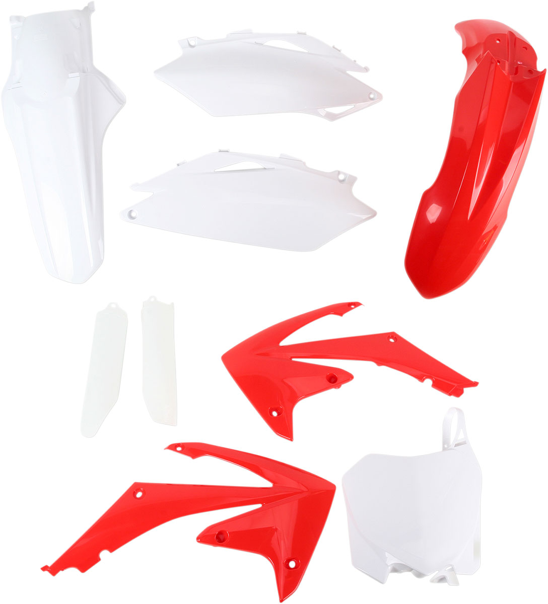 ACERBIS Full Plastic Kit (Red/White OEM '10)