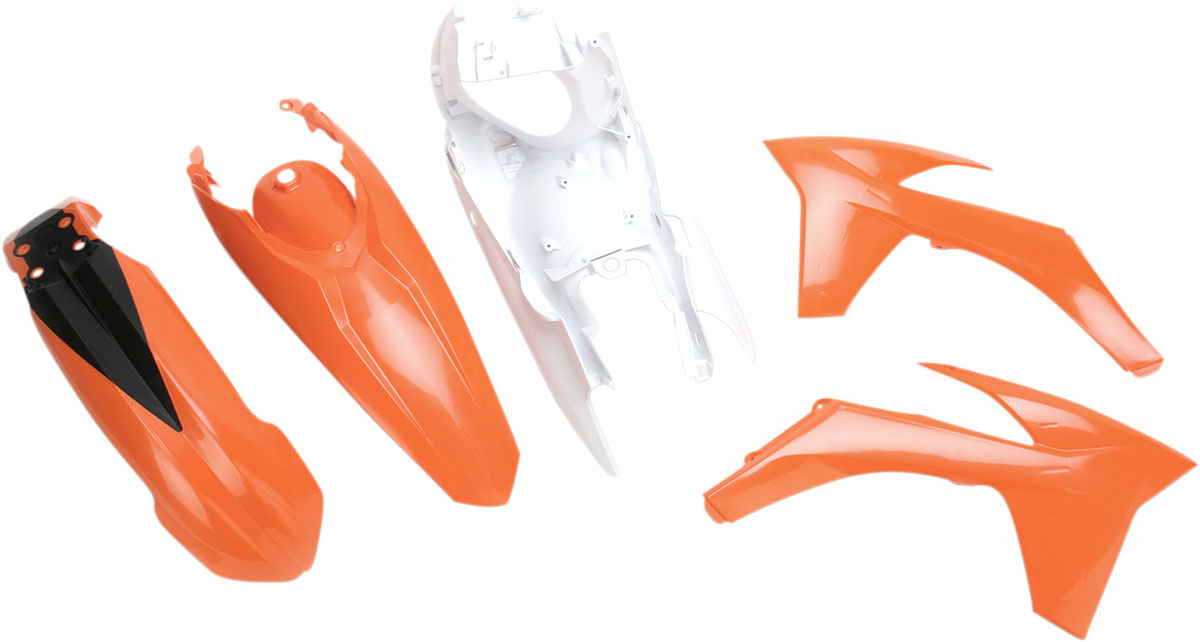 ACERBIS Standard Plastic Kit (Orange OEM '12)