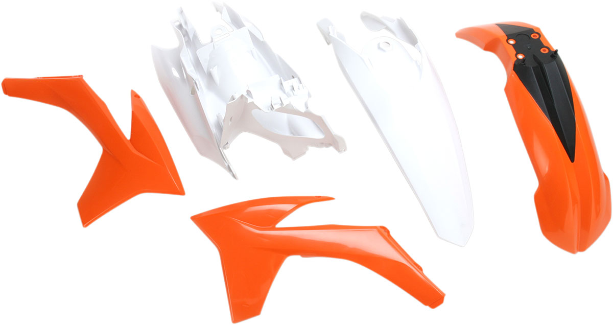 ACERBIS Standard Plastic Kit (Orange OEM '12)