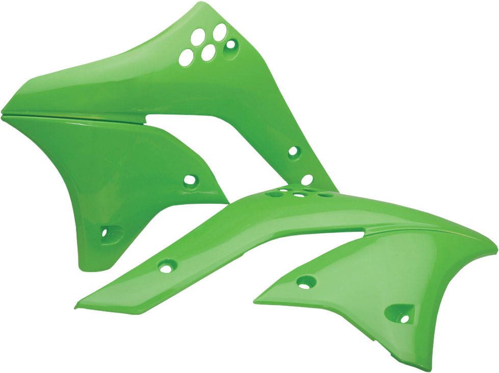 ACERBIS Radiator Shrouds/Covers (Green)
