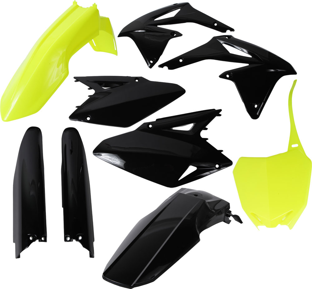 ACERBIS Full Plastic Kit (Fluorescent Yellow/Black)