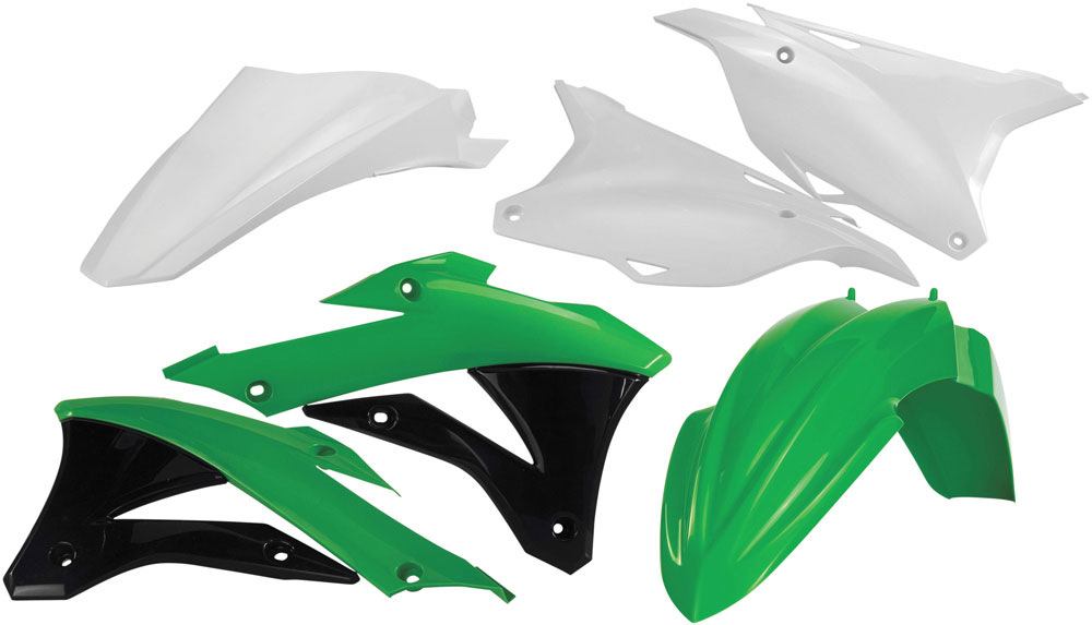 ACERBIS Standard Plastic Kit (Green/Black OEM '14)