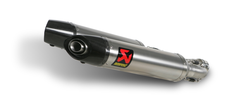AKRAPOVIC Slip-On Exhaust System (Titanium) Aprilia Dorsoduro 750 (2008-2015)
