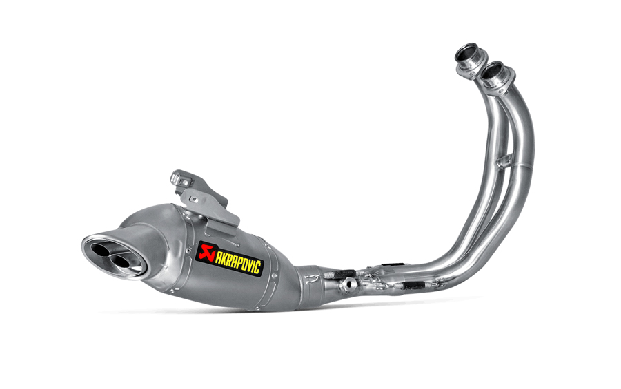 AKRAPOVIC Racing Line Full Exhaust System (Titanium) Yamaha FZ-07 MT-07 (14-15)