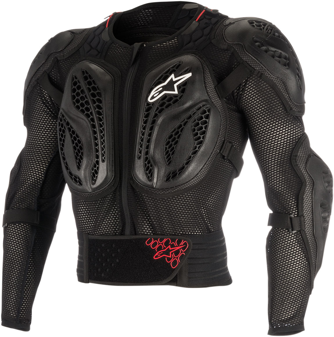 Alpinestars MX/Motocross BIONIC Action CE Protection Jacket (Black/Red)