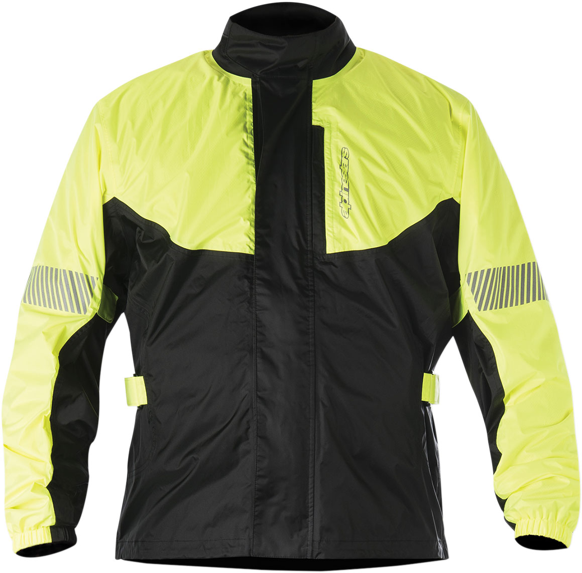 Alpinestars HURRICANE Waterproof Motorcycle Rain Jacket (Flo Yellow/Black)