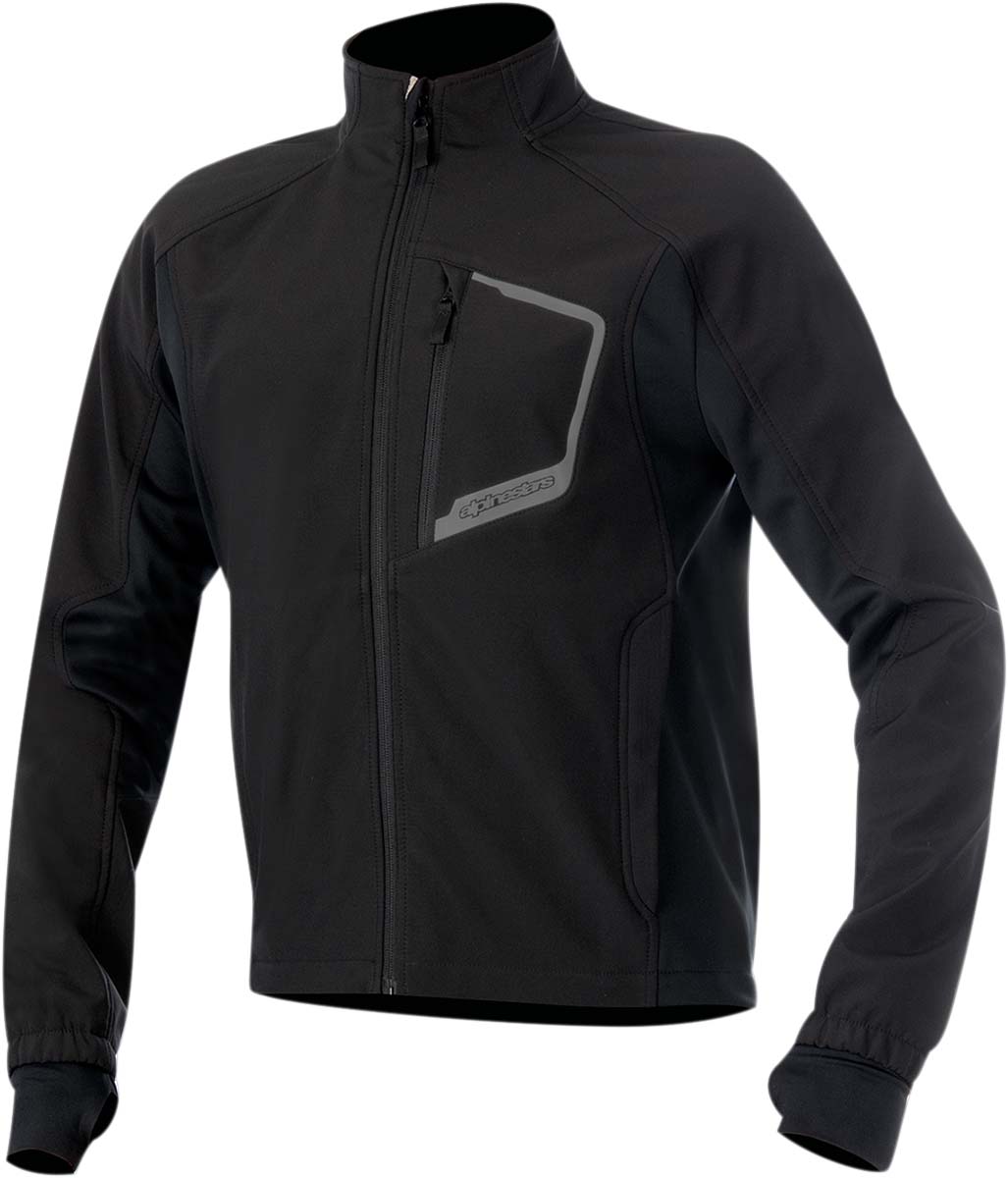 Alpinestars TECH Windproof Layering Top/Jacket w/Thermal Fleece Lining (Black)