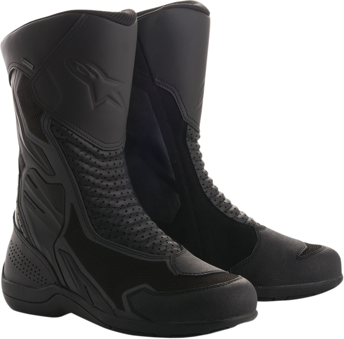 Alpinestars AIR PLUS v2 Gore-Tex XCR Leather Boots (Black)