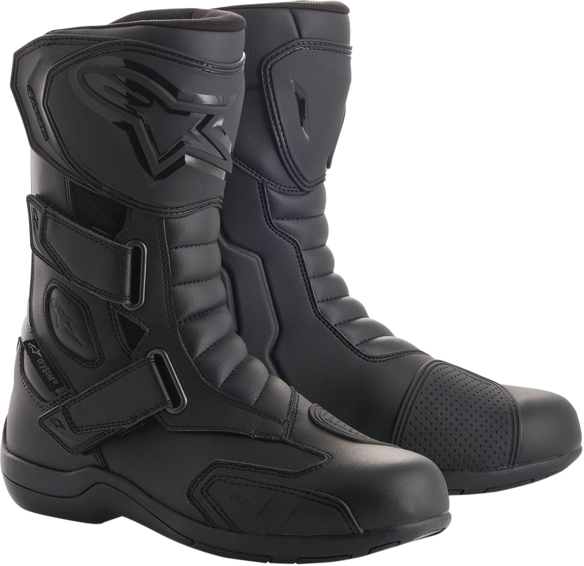 Alpinestars RADON Drystar Leather Adventure-Touring Boots (Black)