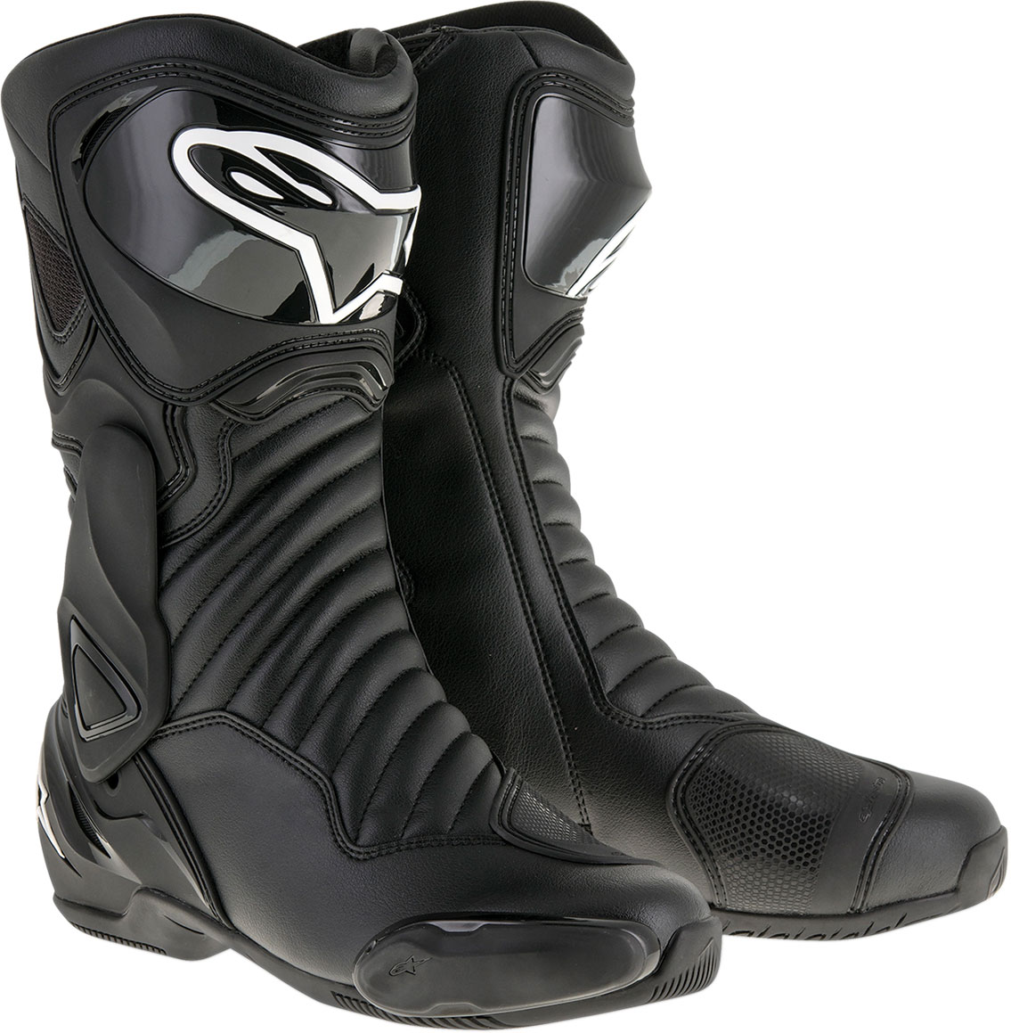 Alpinestars SMX-6 V2 Road/Track Motorcycle Boots (Black)