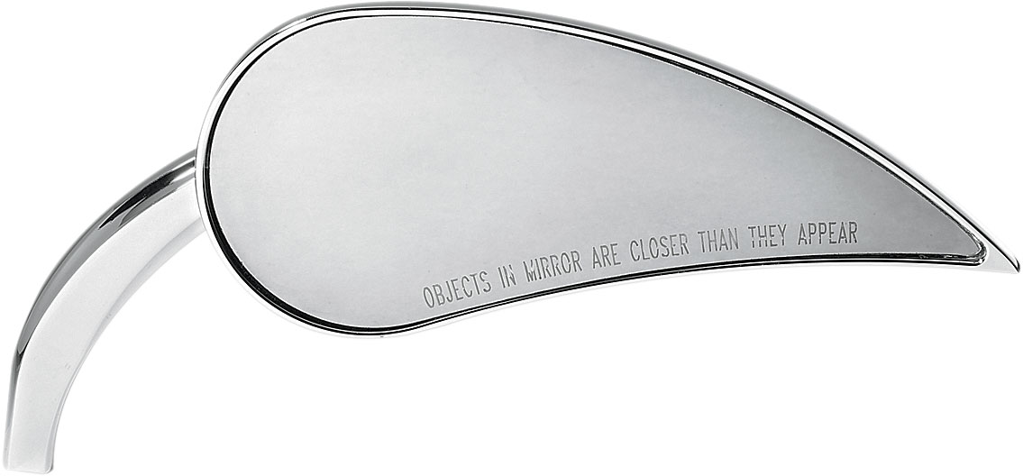 Arlen Ness - 13-091 - Micro Die-Cast Rad III Teardrop Right Mirror