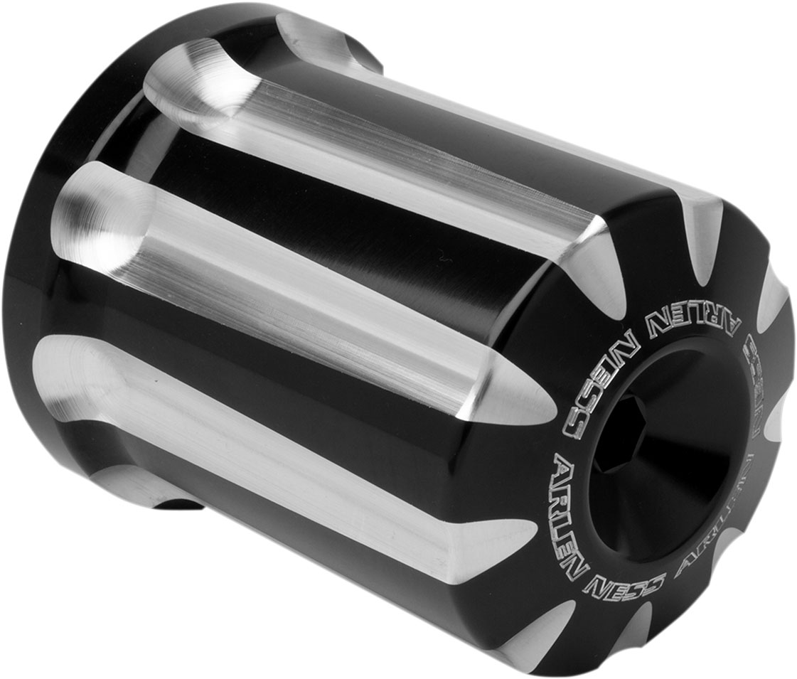 Arlen Ness - 03-461 - Re-Usable Billet Oil Filter, Deep Cut - Black