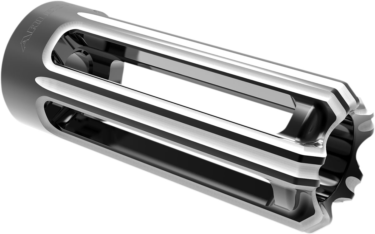Arlen Ness - 06-117 - Soft-Touch Shifter Pegs, 10 Gauge - Black