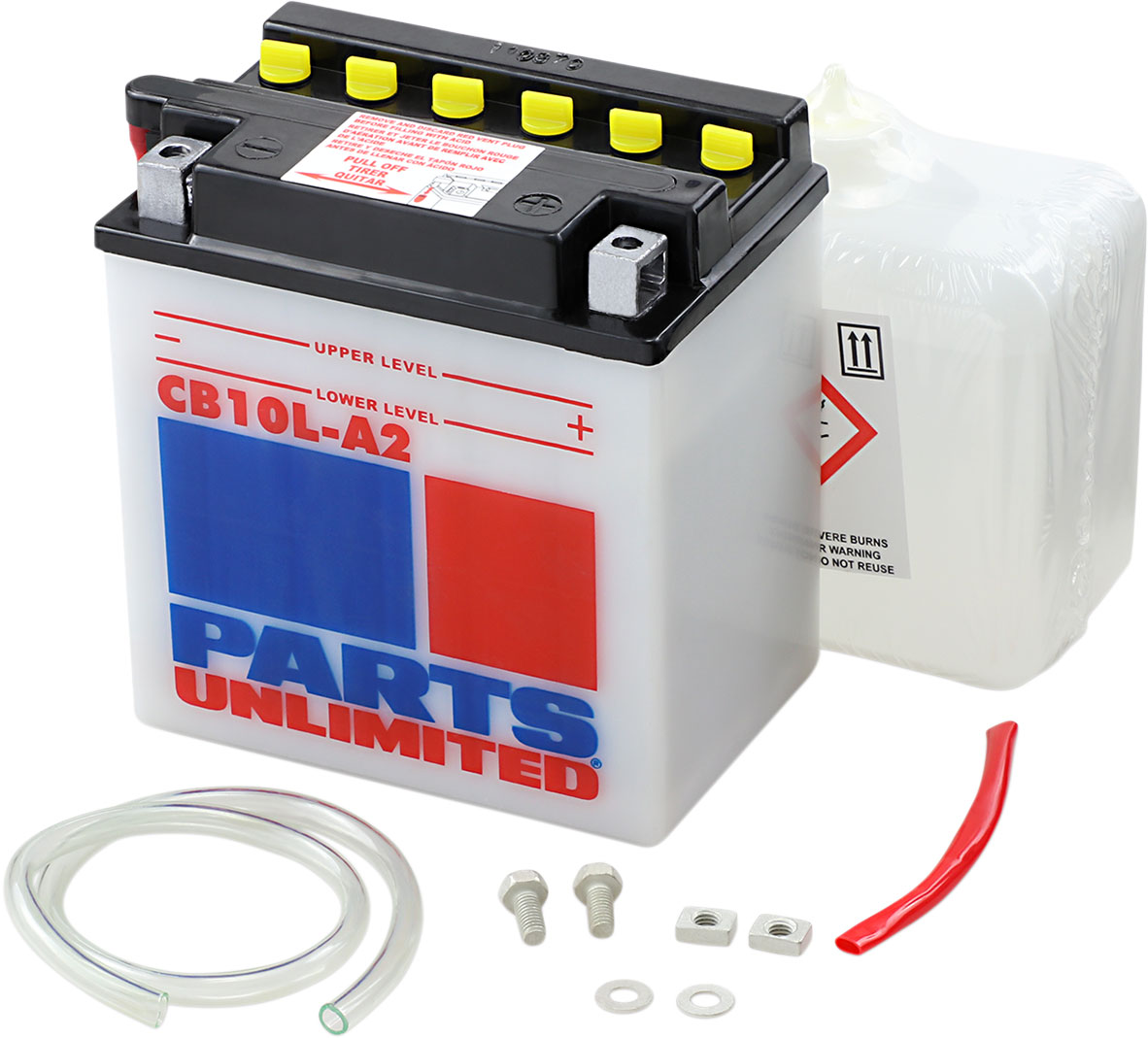 Parts Unlimited 12v Heavy Duty Battery Kit Yb10l A2 2113 01 3055