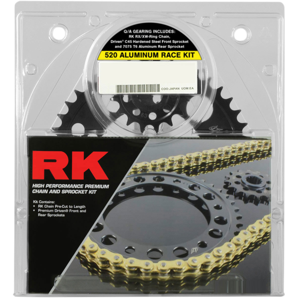 race chain sprocket kit