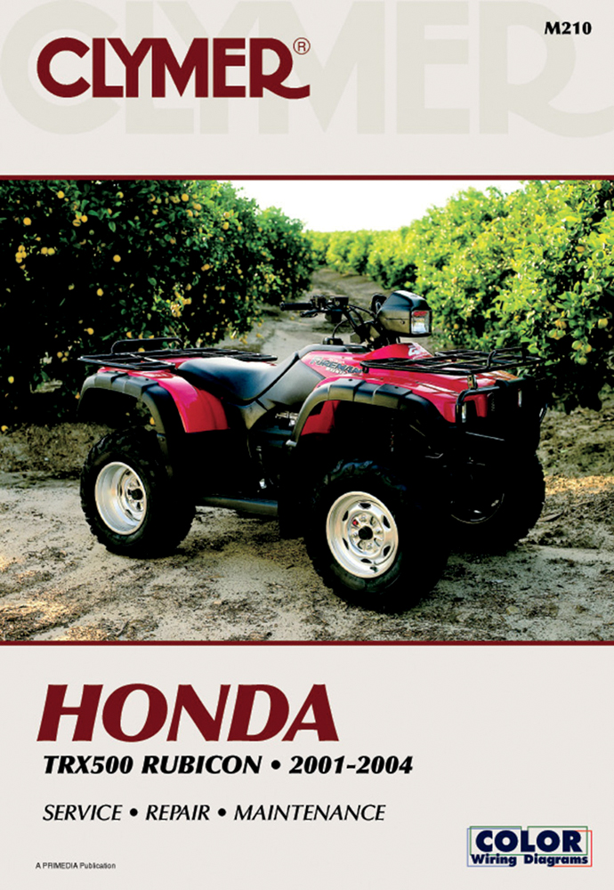 Clymer Repair Manual for Honda TRX500 Rubicon 2001-2004