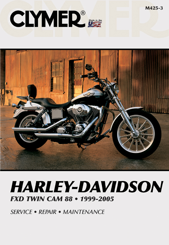Clymer Repair Manual for Harley-Davidson FXD Twin Cam 88 1999-2005