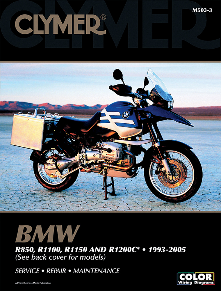 Clymer Repair Manual for BMW R850, R1100, R1150 & R1200C 1993-2005