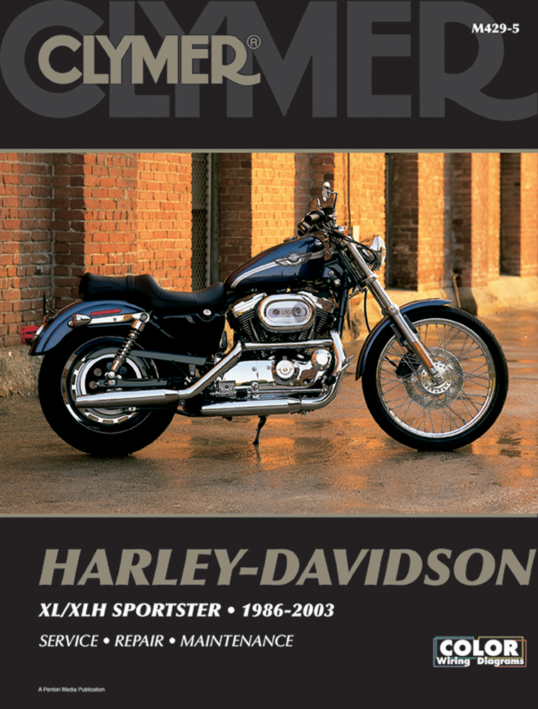 Clymer Repair Manual for Harley Davidson XL/XLH Sportster 1986-2003
