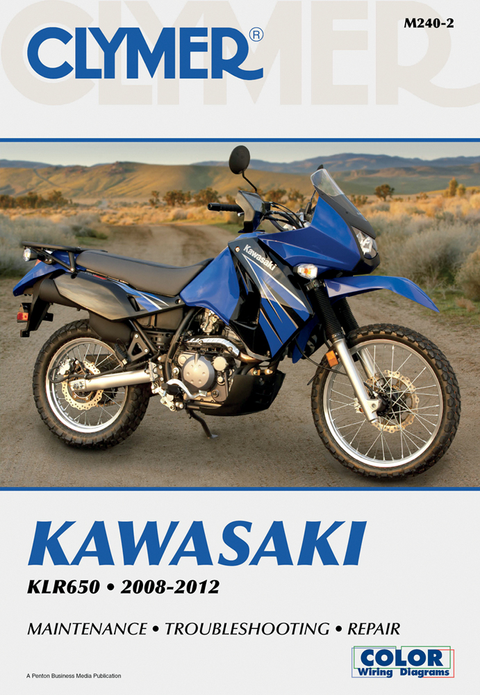 Clymer Repair Manual for Kawasaki KLR650 KLR 650 2008-2012 (M240)