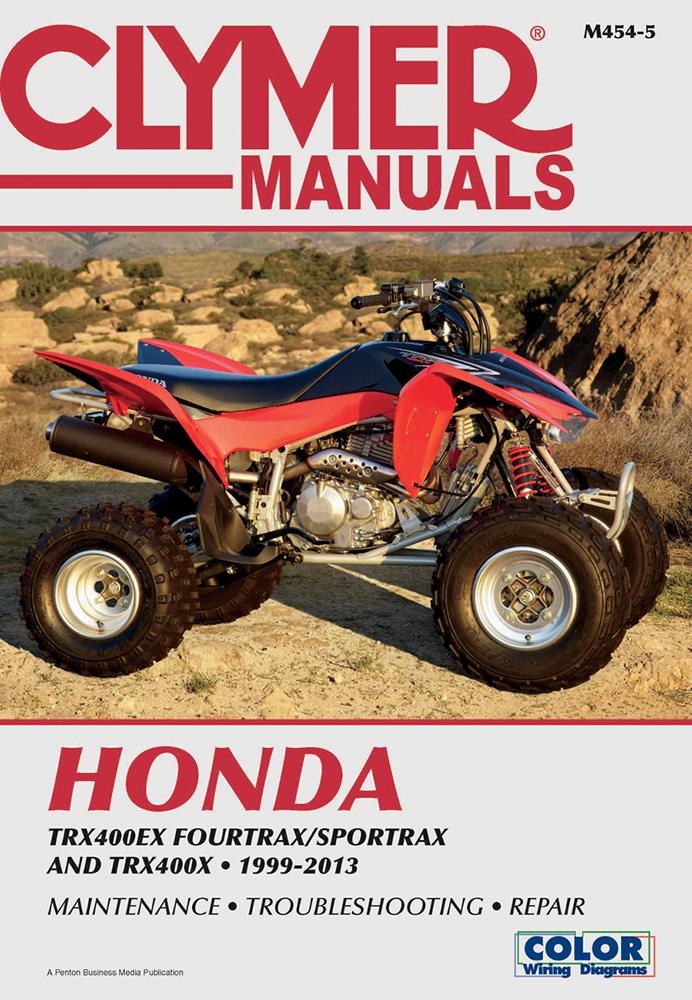 Clymer Repair Manual for Honda TRX400EX FourTrax 1999-2000, Sportrax 2001-2007