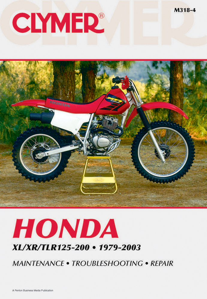 Clymer Repair Manual for Honda XL/XR/TLR 125-200 1979-2003