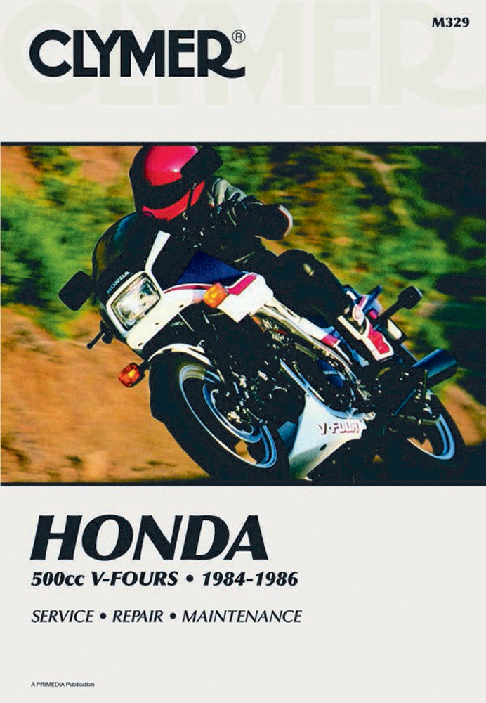 Clymer Repair Manual for Honda VF500C MAGNA V30 and VF500F INTERCEPTOR 1984-1986