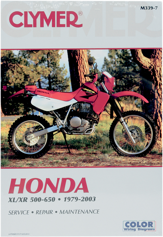 Clymer Repair Manual for Honda XL500S XL500R XR500 XR500R XL600R XR600R