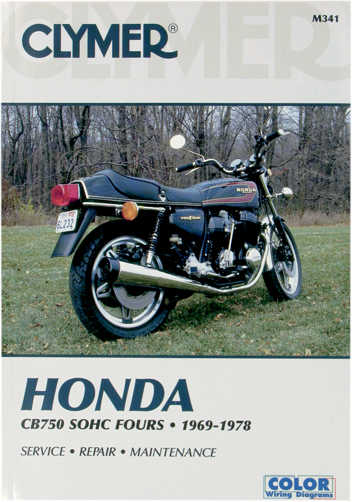Clymer Repair Manual for Honda CB750K 1969-1978, CB750A 1976-1978, CB750F 1975-1978