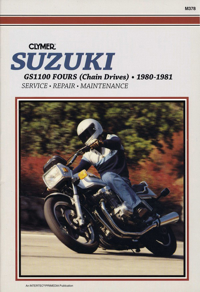 Clymer Repair Manual for Suzuki GS1100 ET/EX/LT 1980-1981