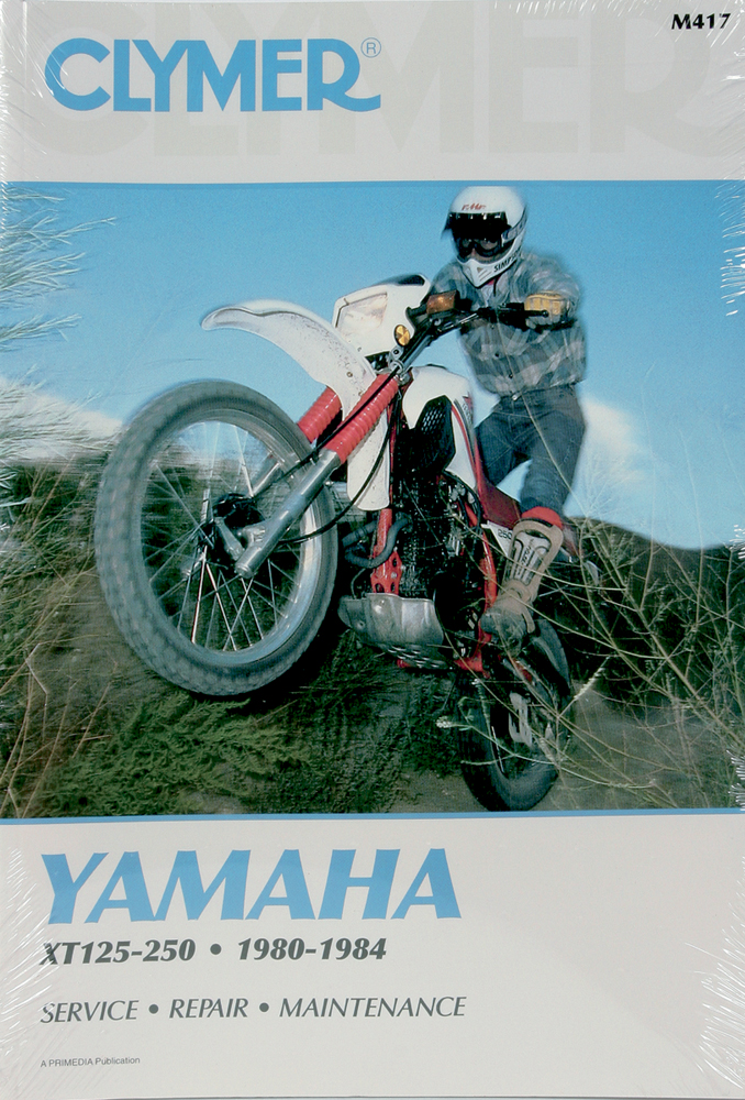 Clymer Repair Manual for Yamaha XT125 1982-1983, XT200 1982-1983, XT250 1980-1984