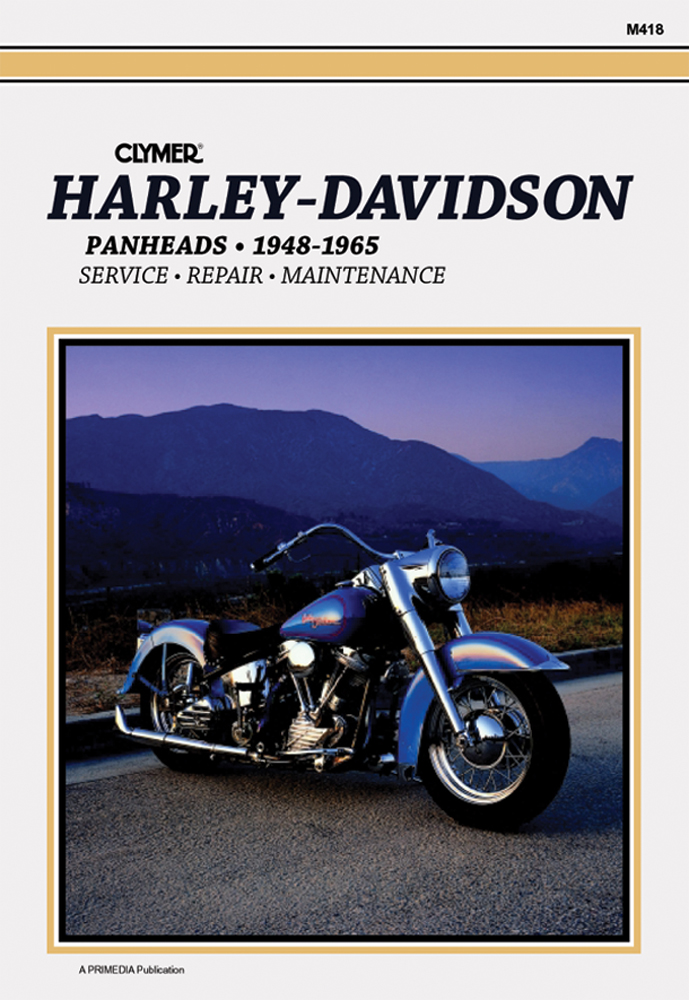 Clymer Repair Manual for Harley-Davidson Panhead 1948-1965