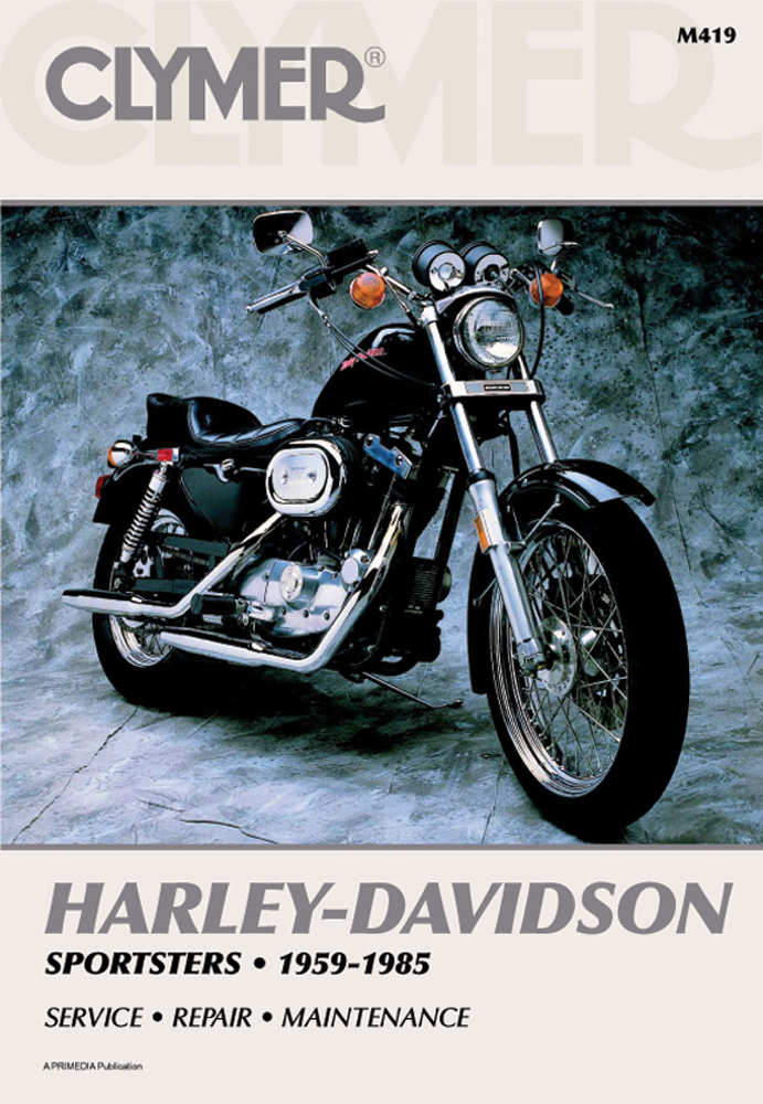 Clymer Repair Manual for Harley-Davidson Sportster 1959-1985