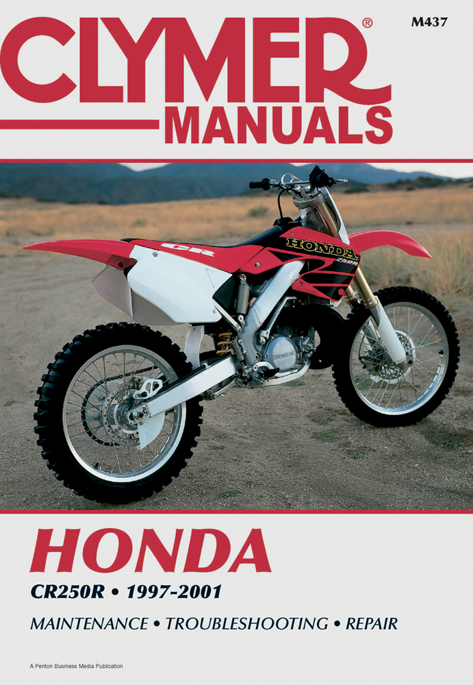 Clymer Repair Manual for Honda CR250R 1997-2001