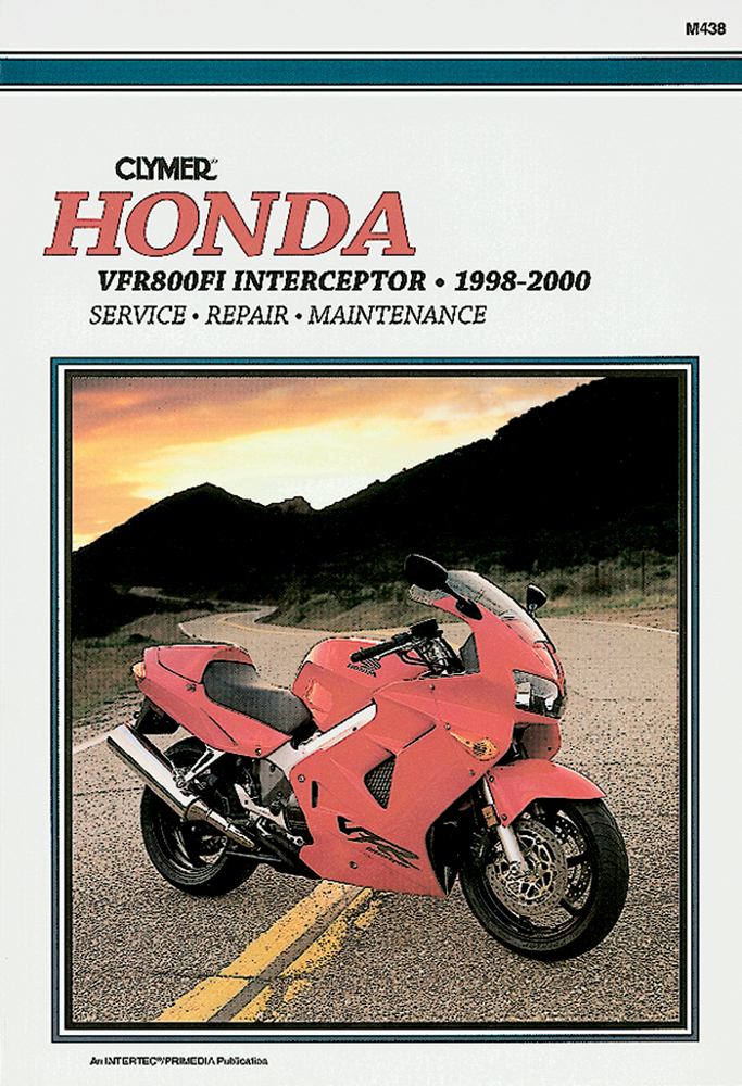 Clymer Repair Manual for Honda VFR800FI Interceptor 1998-2000