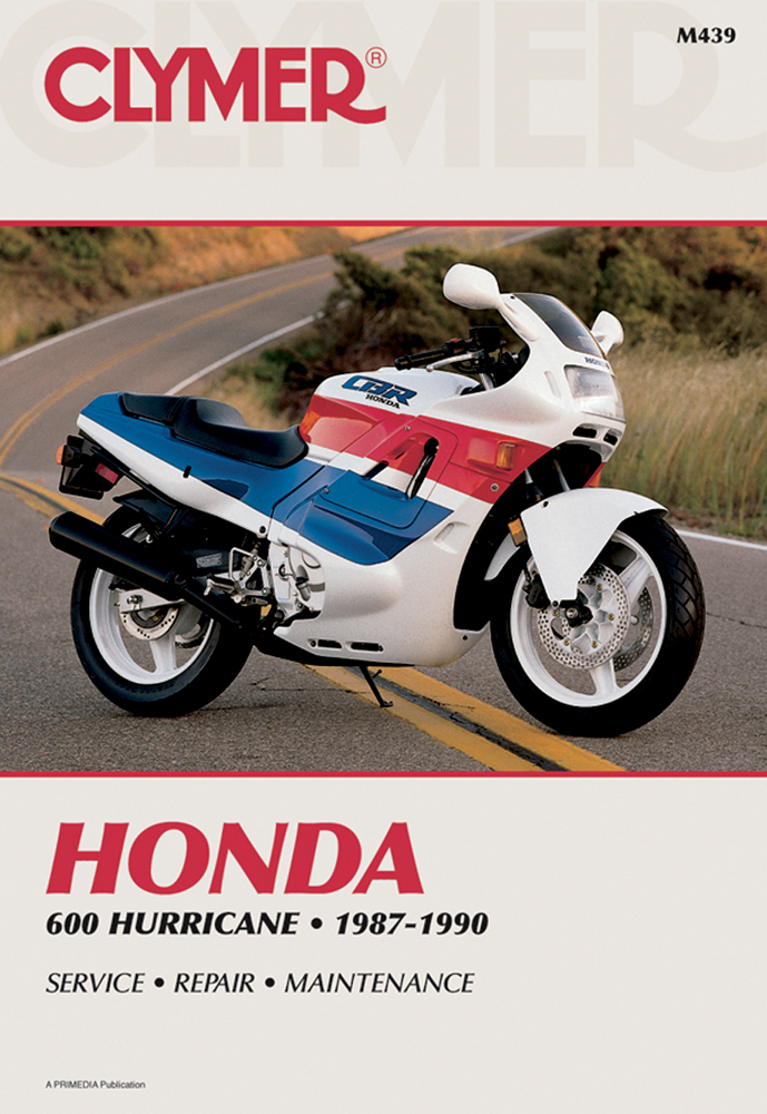 Clymer Repair Manual for Honda CBR600F Hurricane 1987-1990