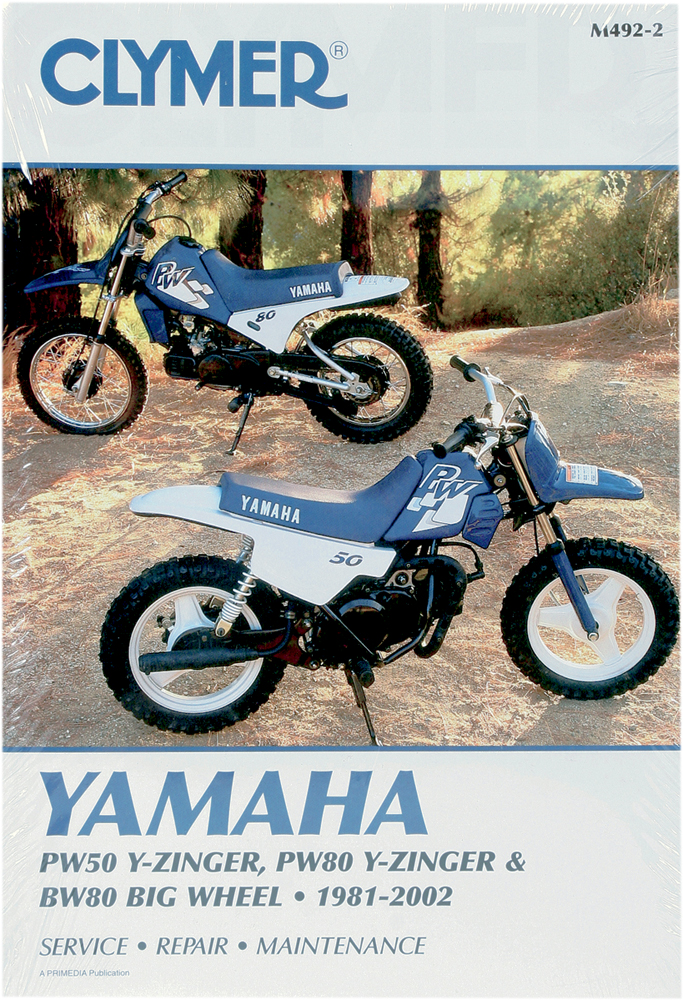 Clymer Repair Manual for Yamaha PW50 Y-Zinger, PW80 Y-Zinger, BW80 Big Wheel