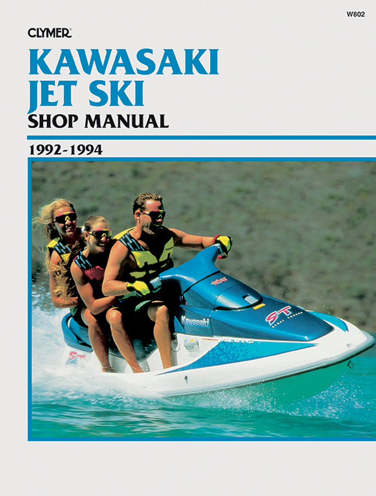 Clymer Repair Manual for 1992-1994 Kawasaki Jet Ski