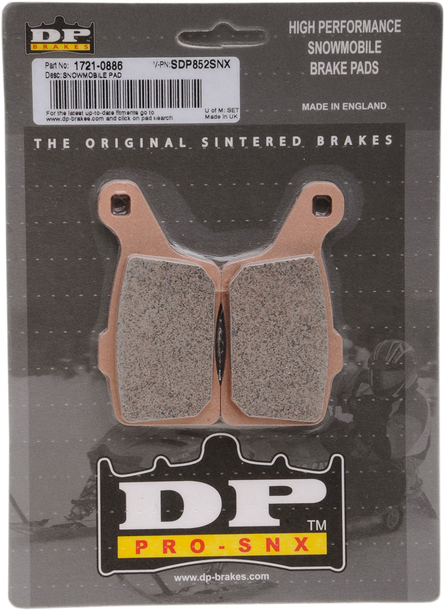 DP Brakes SNX High Friction HH+ Snowmobile Brake Pads (SDP85