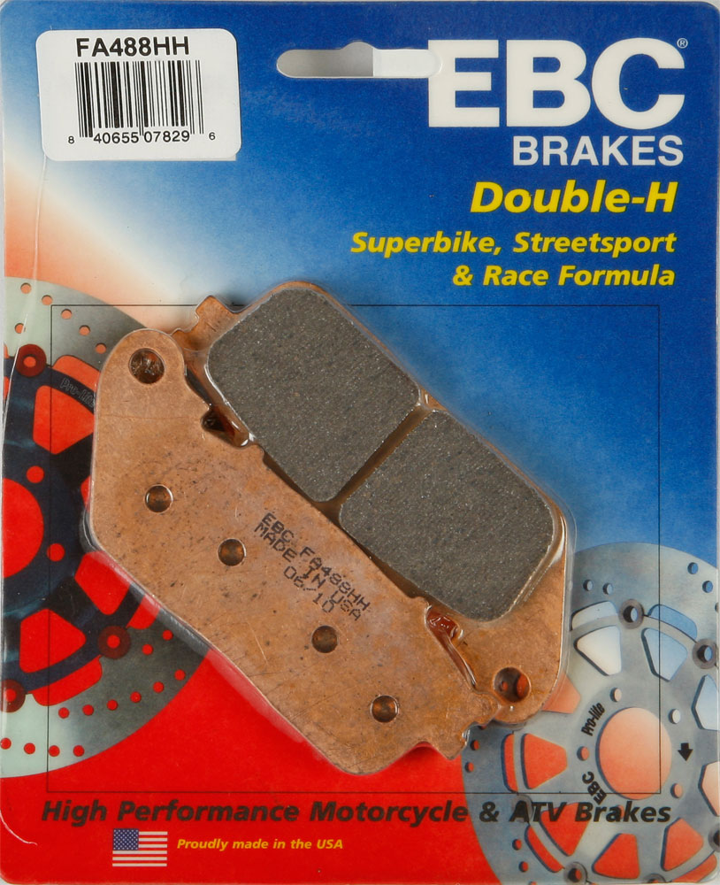 EBC Double-H HH Sintered Superbike Brake Pads / One Pair (FA488HH)