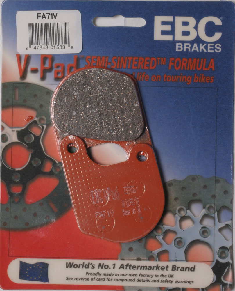 EBC Semi-Sintered V Brake Pads / One Pair (FA71V)