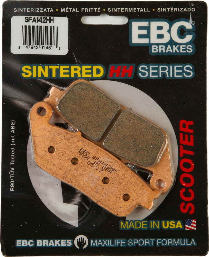 EBC SFA HH Double-H Sintered Scooter Brake Pads / One Pair (SFA142HH)