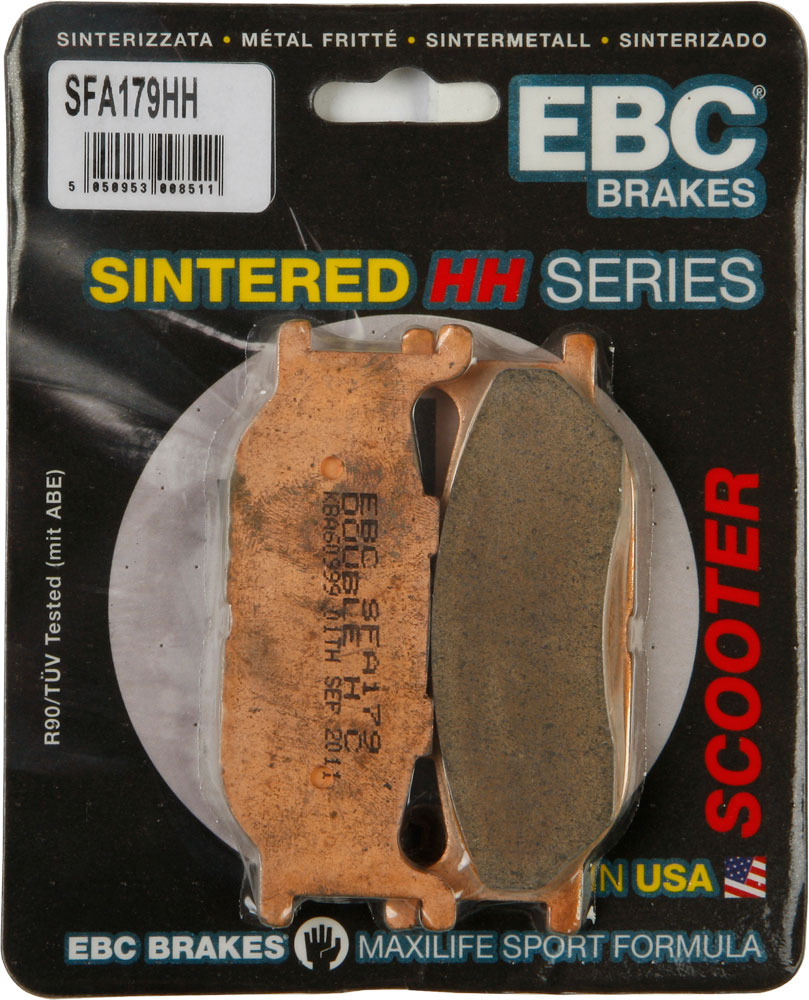 EBC SFA HH Double-H Sintered Scooter Brake Pads / One Pair (SFA179HH)